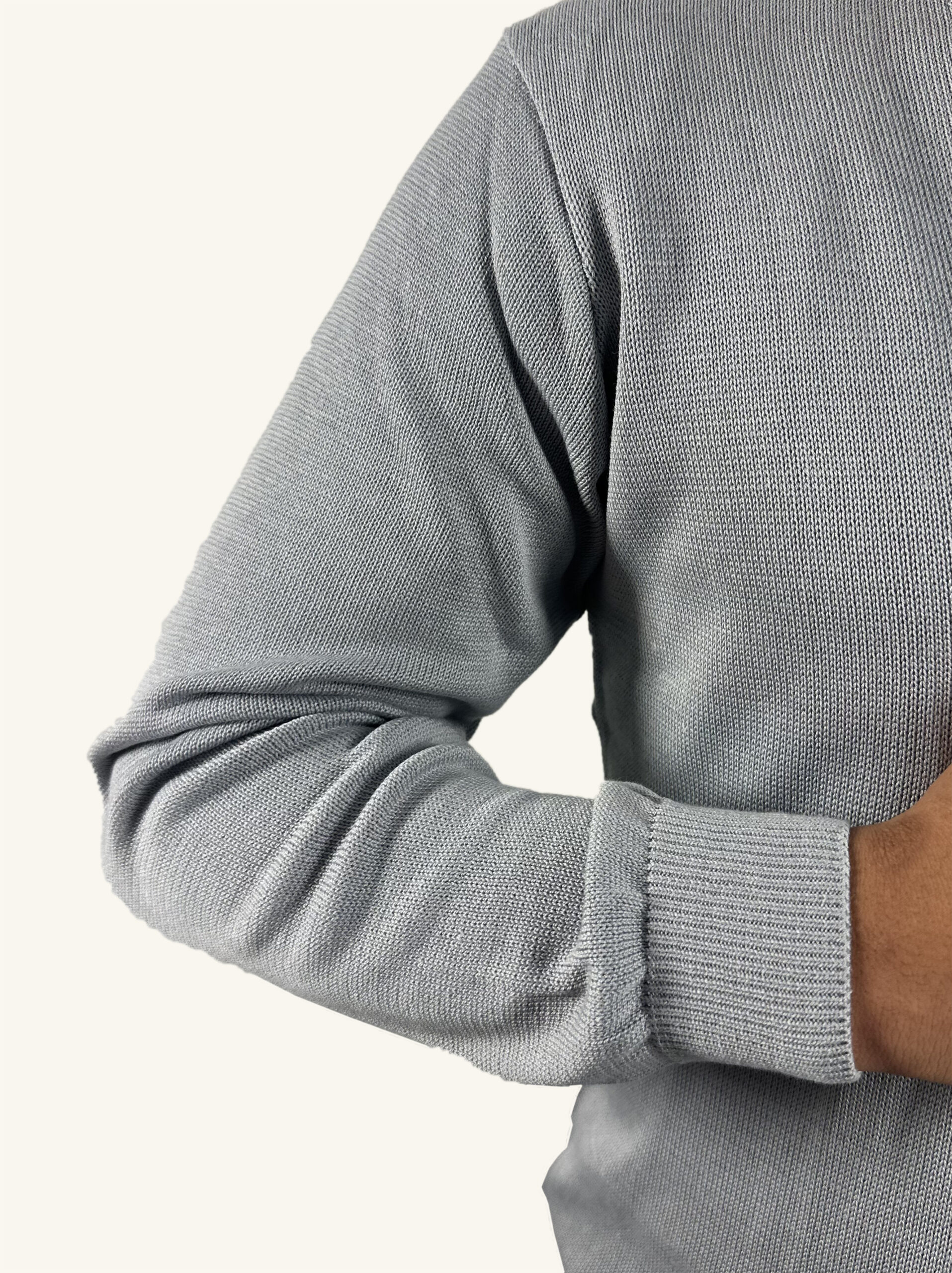 Buso Cuello V Jersey Unicolor - Imagen 2