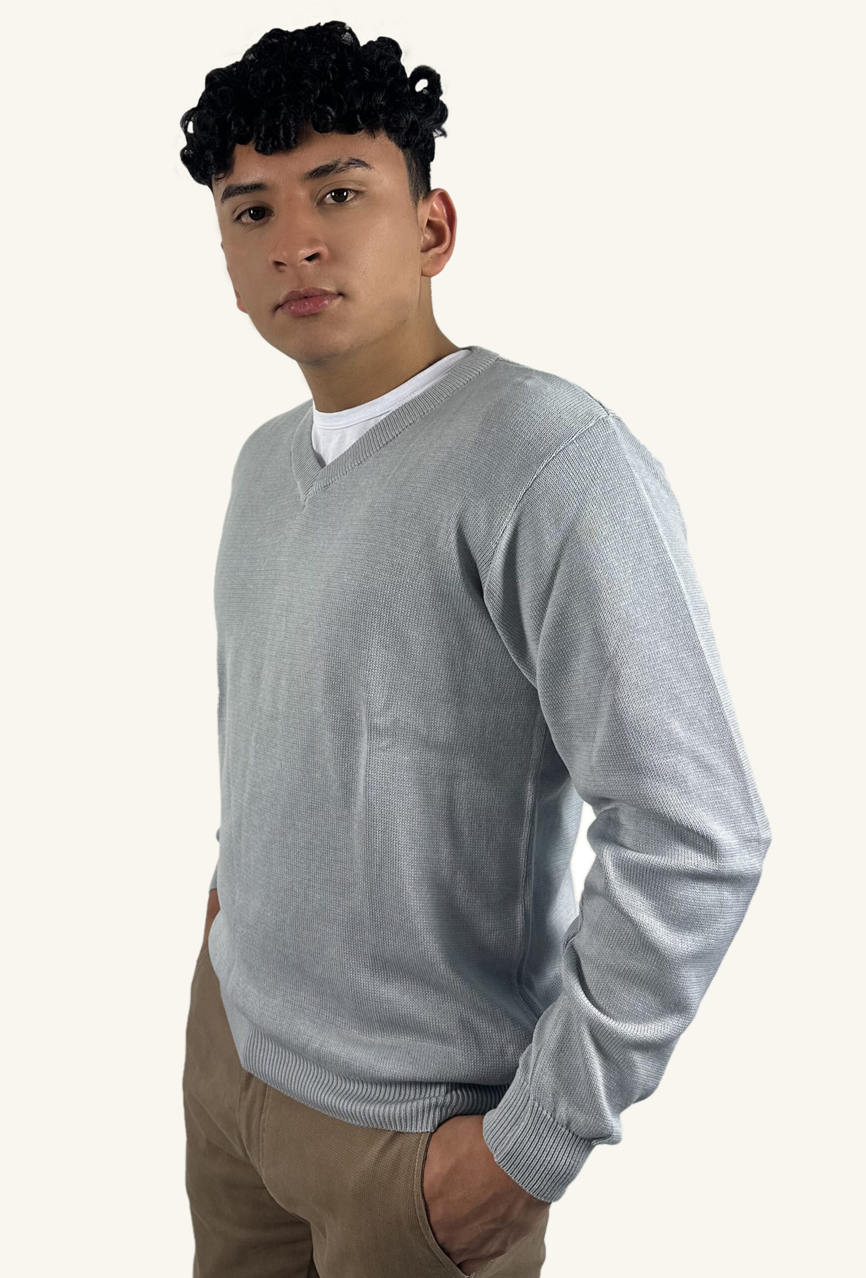 Buso Cuello V Jersey Unicolor