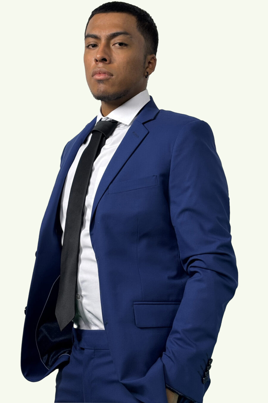 Traje Azul Cobalto