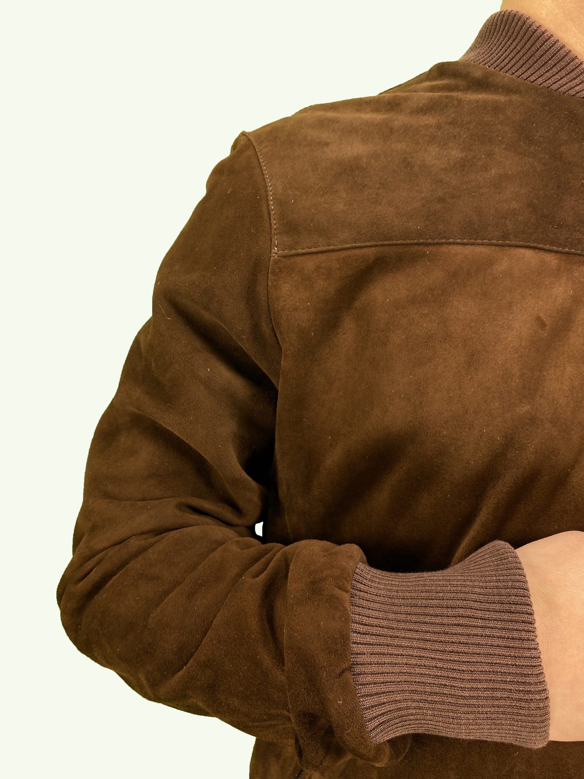Chaqueta Cuero Gamuzada - Imagen 2